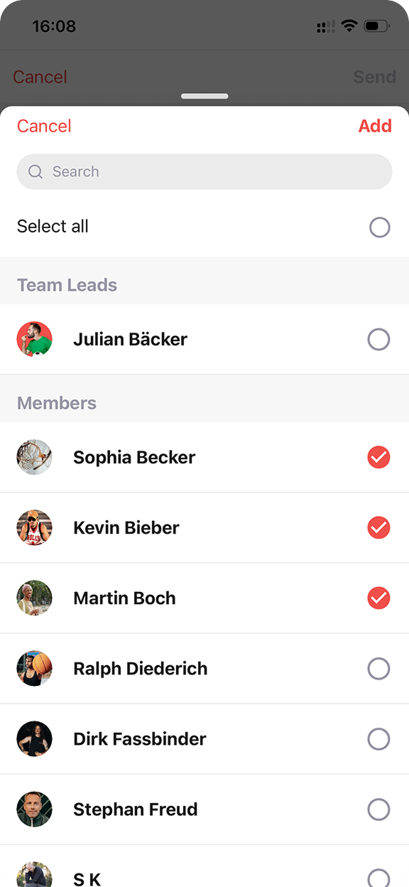 Protected personal data
